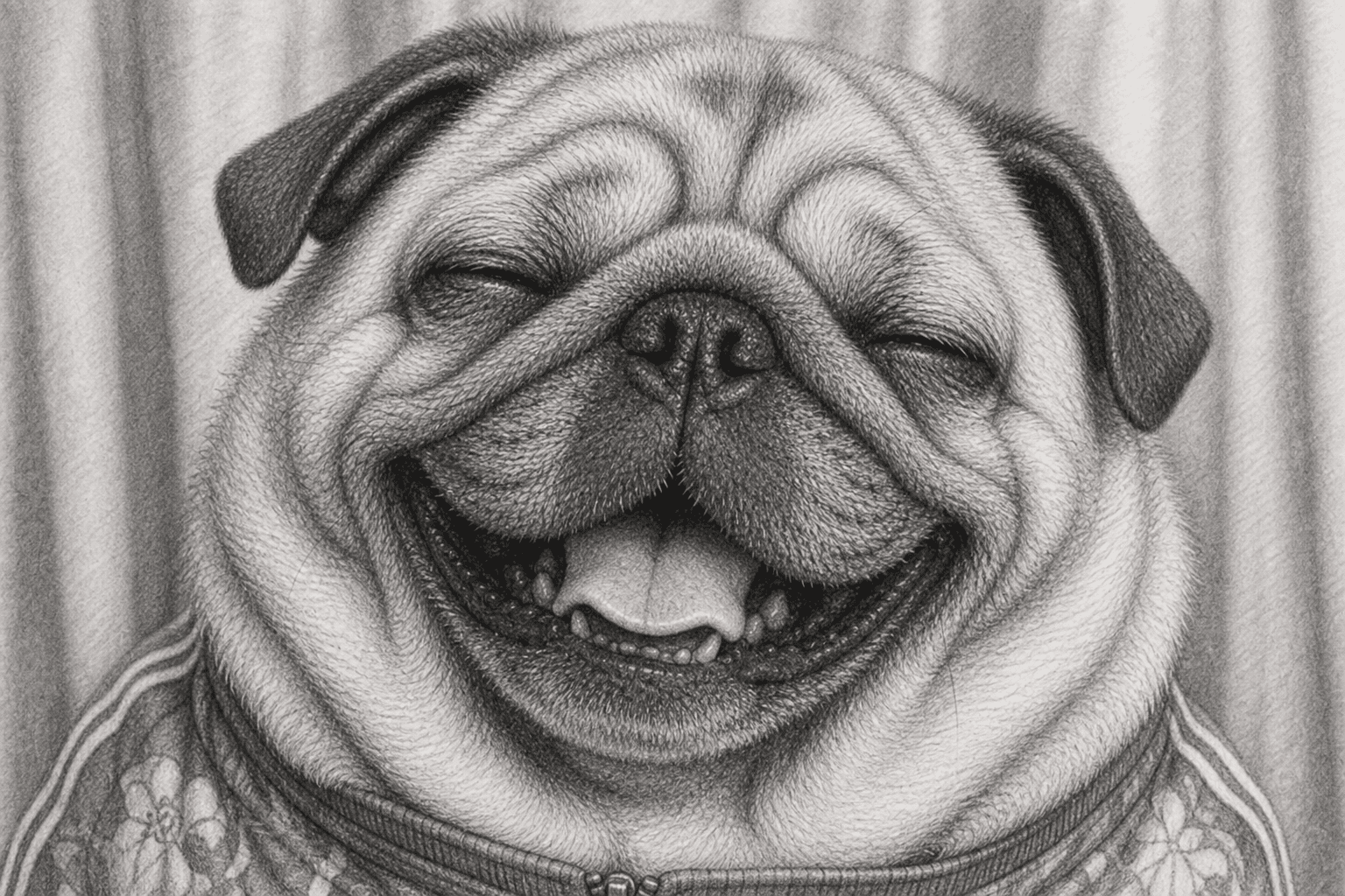 Puggsy giggling at nothing, take two.
